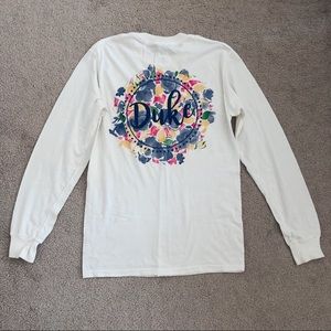 Duke University long sleeve graphic tee